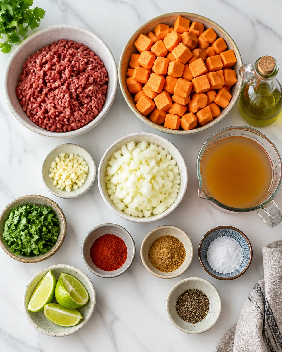 Savory Ground Beef and Sweet Potato Bowl for Cozy Nights 23 Savory Ground Beef and Sweet Potato Bowl for Cozy Nights