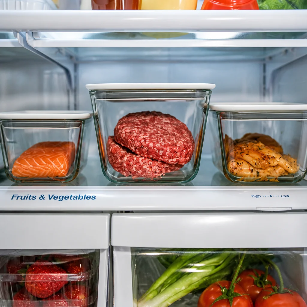 Visual guide on how to tell if ground beef is bad with signs like color and smell.