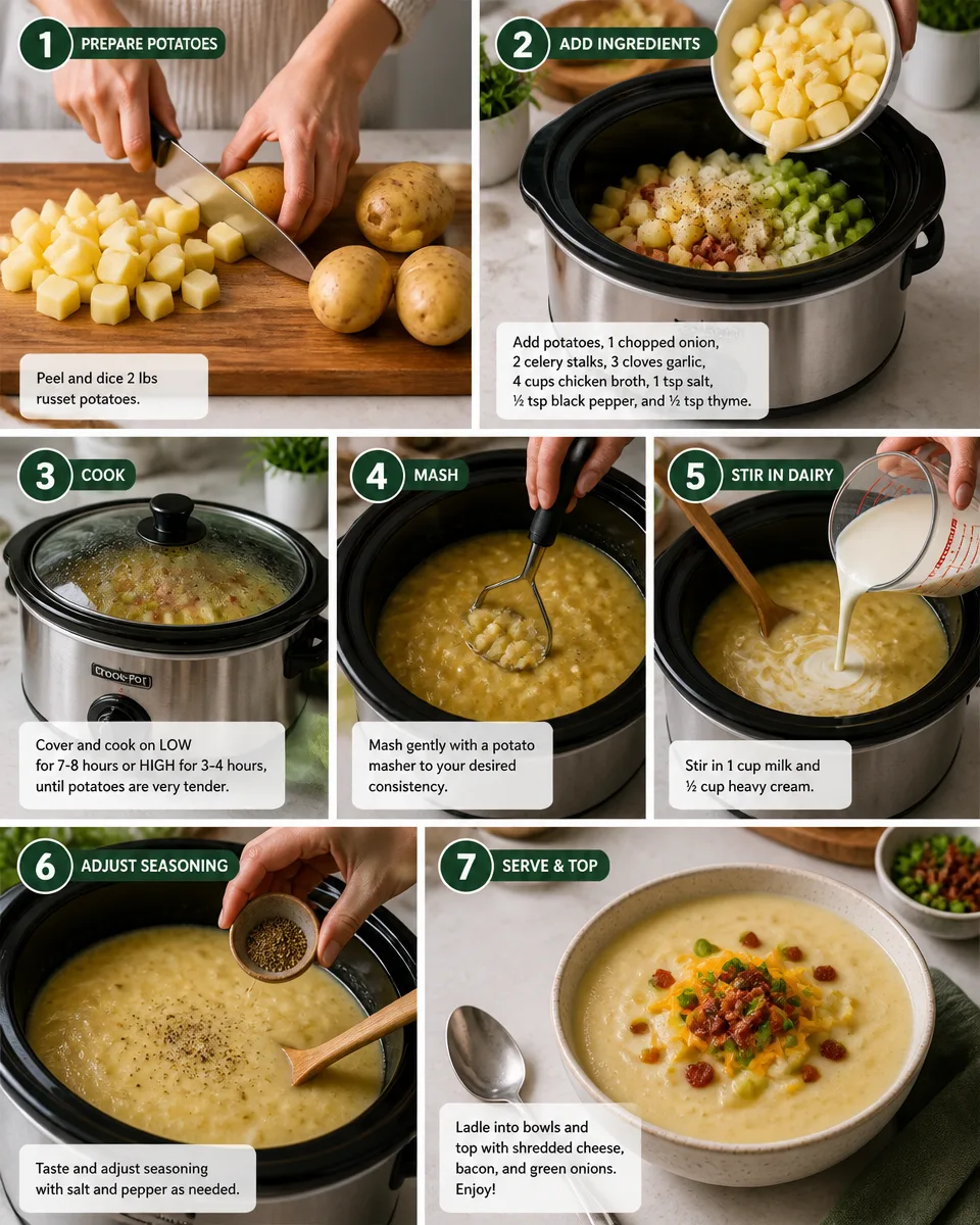 Comforting Slow Cooker Potato Soup for Cozy Nights 27 Comforting Slow Cooker Potato Soup for Cozy Nights