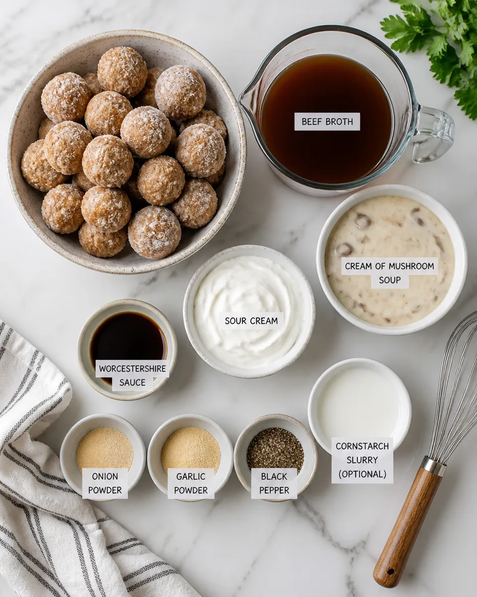 Crockpot Swedish Meatballs