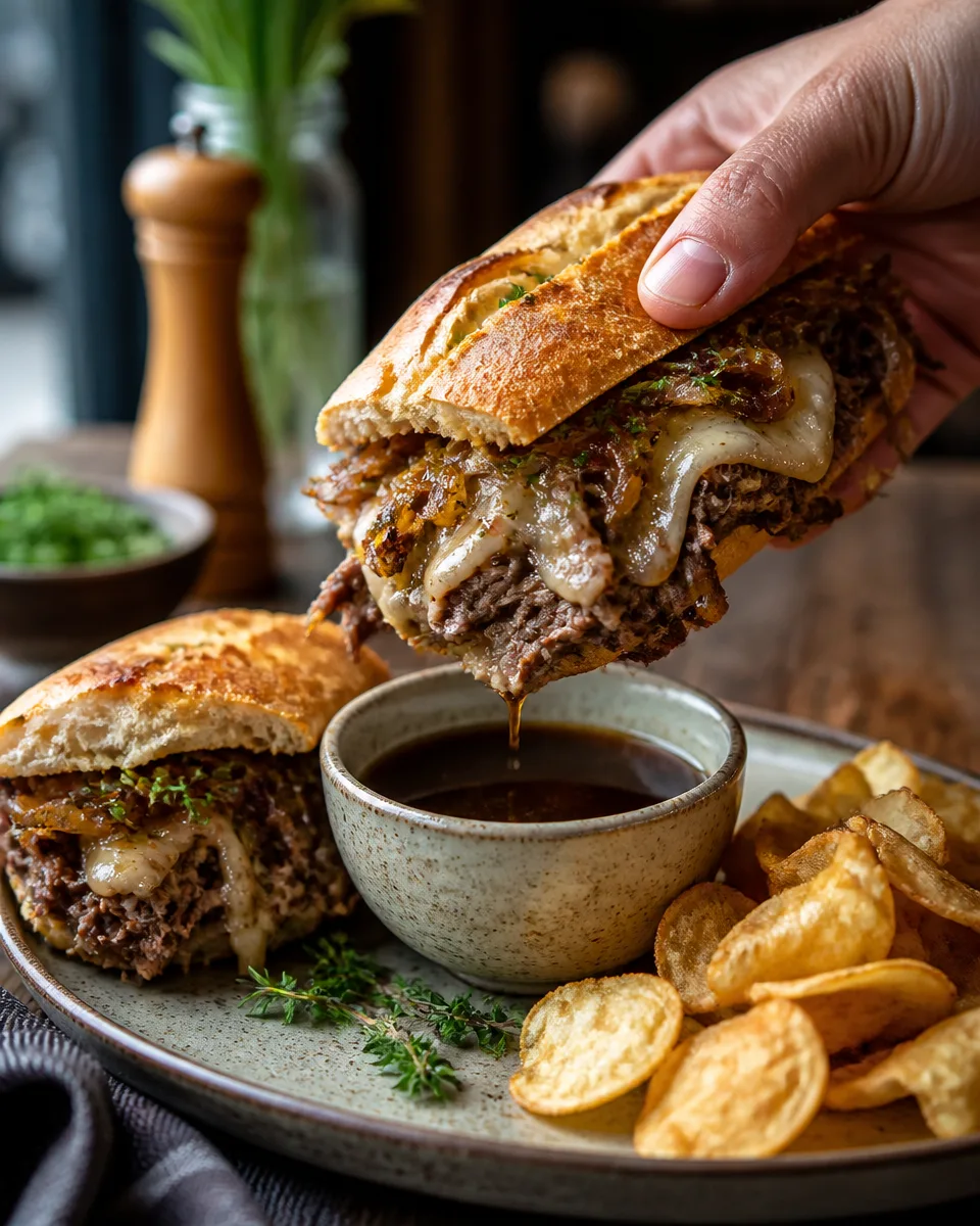Mouthwatering Slow Cooker French Dip Sandwiches for Any Day