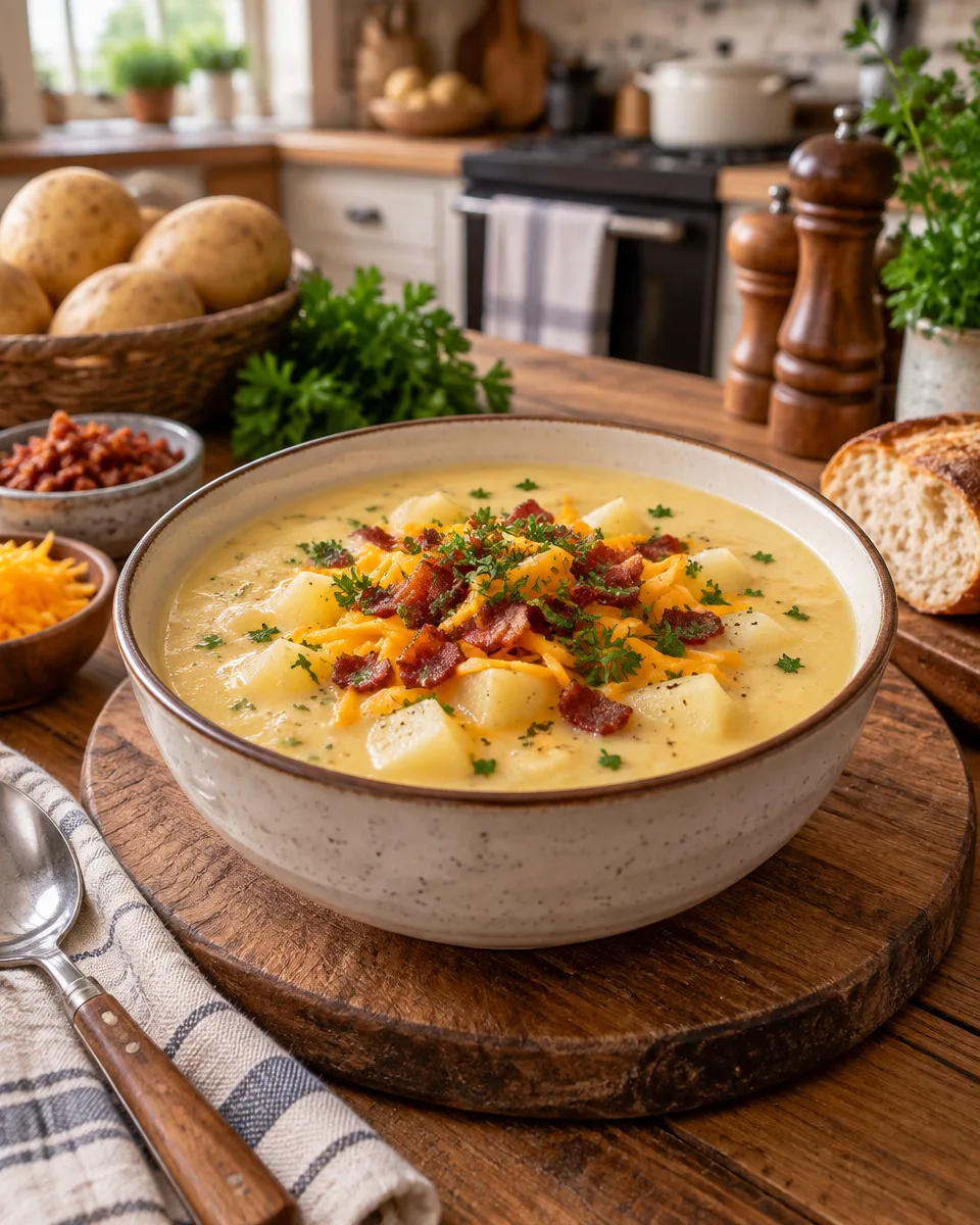 Crockpot Potato Soup That Tastes Like Sunday Supper 23 crockpot potato soup