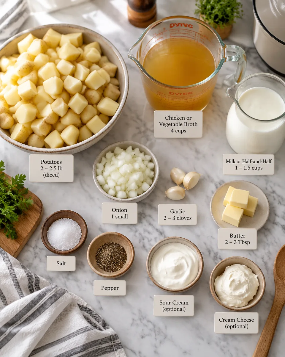 Crockpot Potato Soup That Tastes Like Sunday Supper 24 Crockpot Potato Soup That Tastes Like Sunday Supper