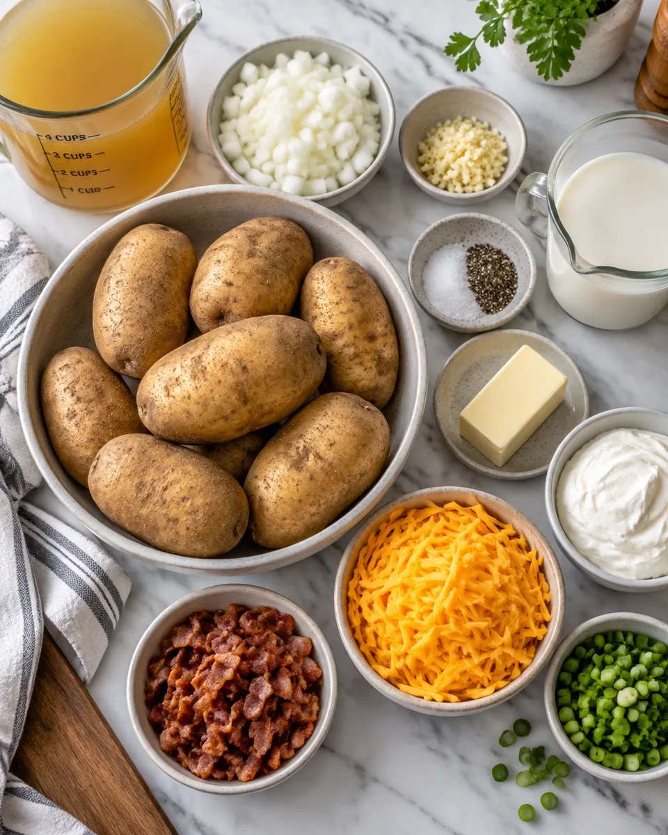 Crockpot Potato Soup That Tastes Like Sunday Supper