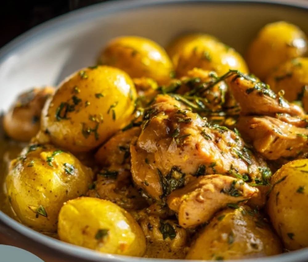 Crockpot Garlic Parmesan Chicken & Potatoes | 10-Min Prep 21 Crockpot Garlic Parmesan Chicken & Potatoes | 10-Min Prep