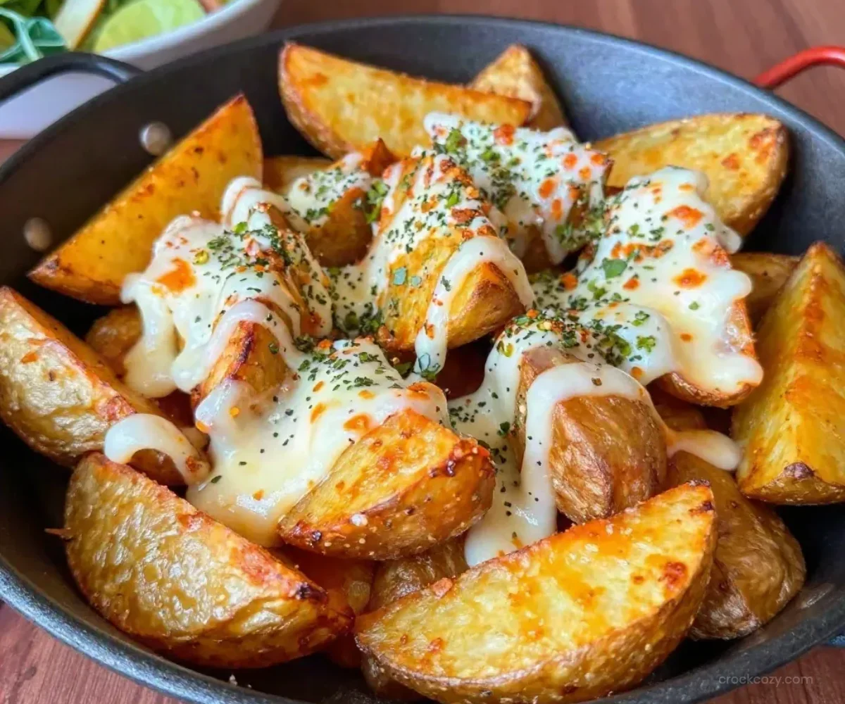 Crockpot Garlic Parmesan Chicken Potatoes 20 Crockpot Garlic Parmesan Chicken served with creamy potatoes