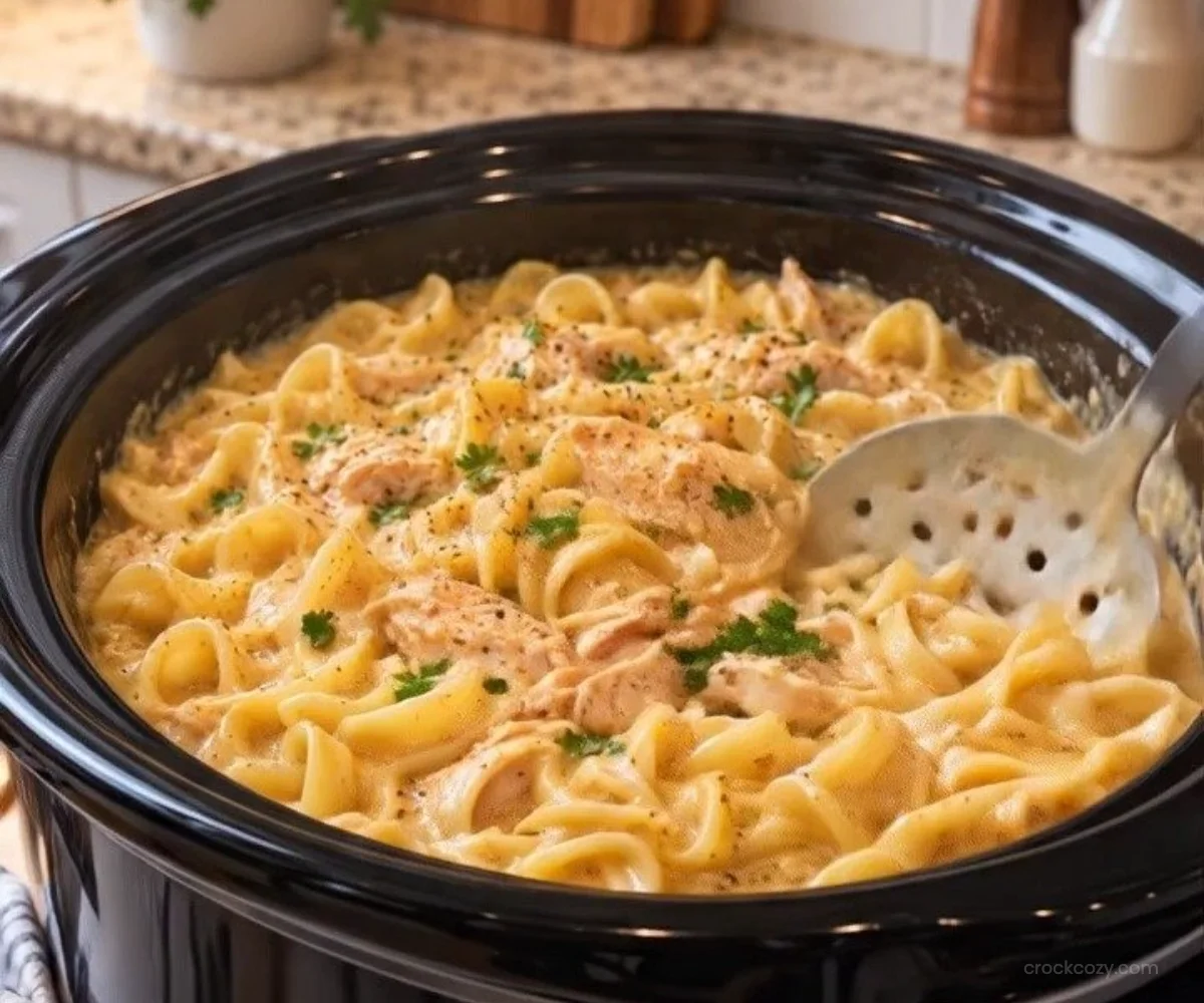 Crockpot Chicken and Noodles Recipe 