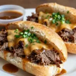 French dip recipe with roast beef | Easy french dip sandwiches crockpot, Au jus sandwiches, Crockpot lunch ideas 23 french dip recipe with roast beef easy french di 2026 10 23 204109 1024x853 1