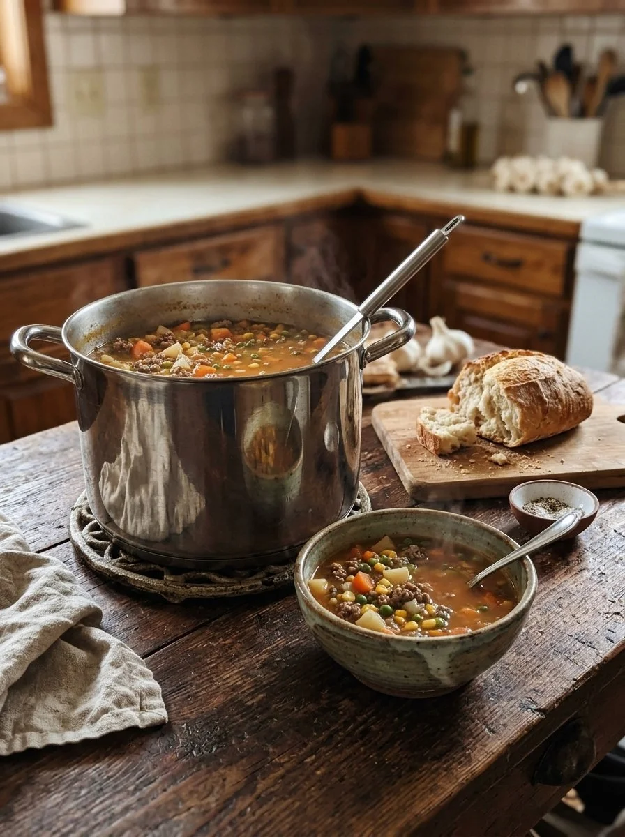 Old-Fashioned Hamburger Vegetable Soup Recipe 24 Old-Fashioned Hamburger Vegetable Soup Recipe