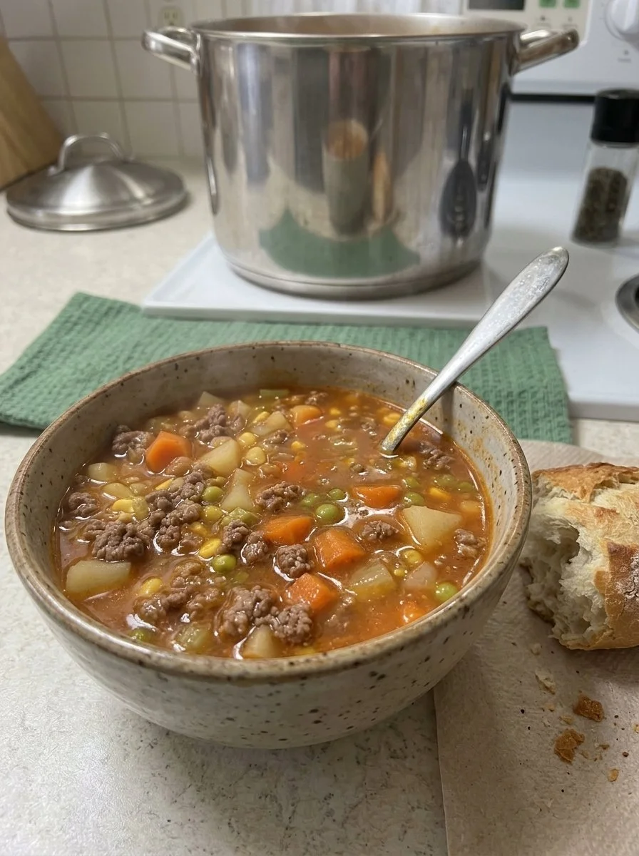 Old-Fashioned Hamburger Vegetable Soup Recipe 25 Old-Fashioned Hamburger Vegetable Soup Recipe