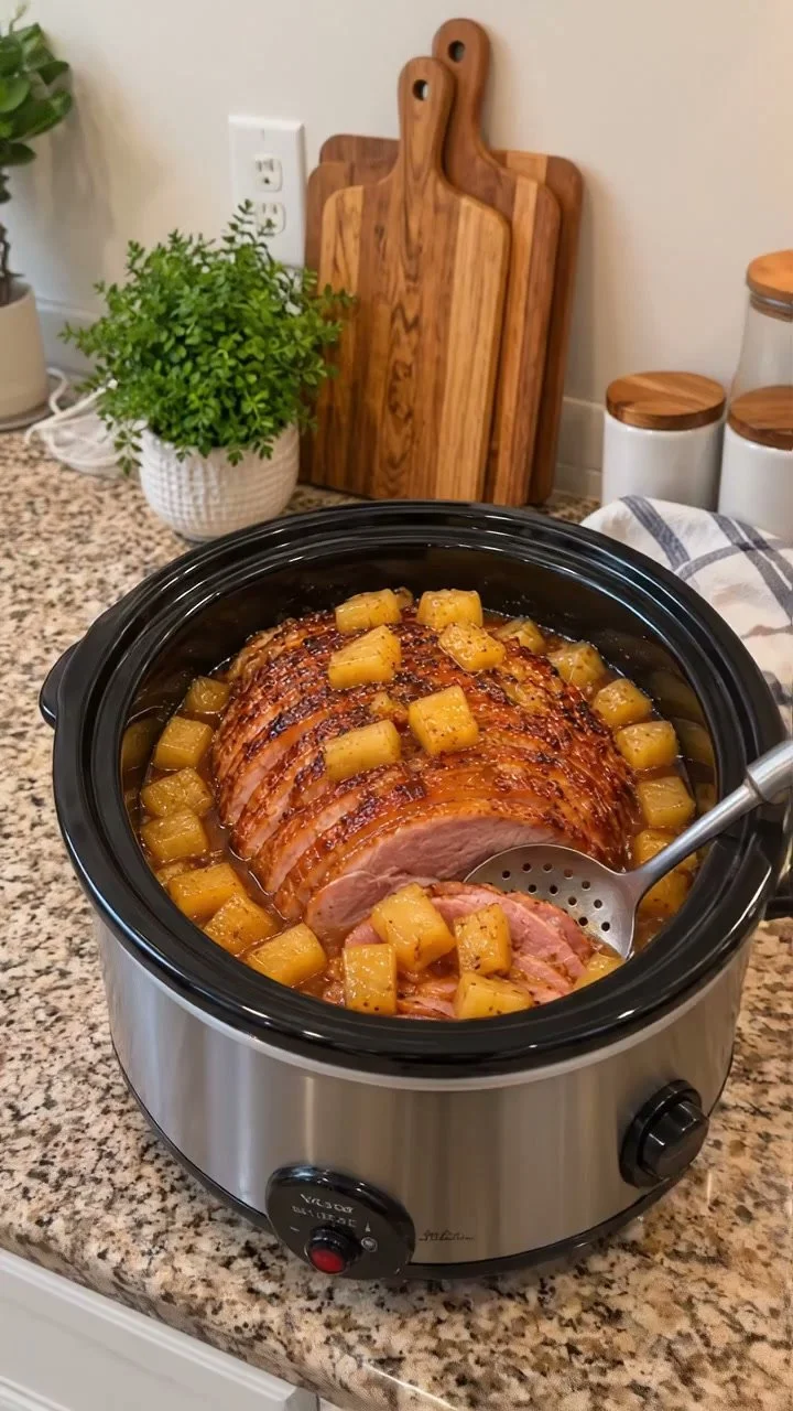 Slow Cooker Brown Sugar Pineapple Chicken Ham Recipe 15 Slow Cooker Brown Sugar Pineapple Chicken Ham Recipe